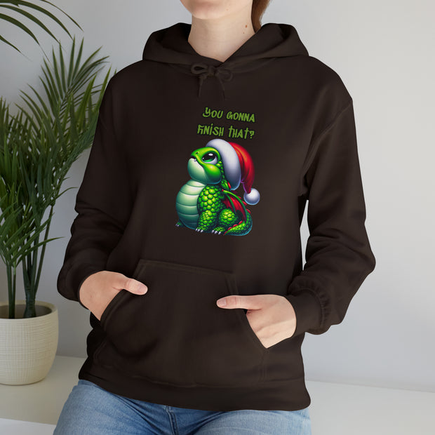 Christmas dragon Unisex Heavy Blend™ Hooded Sweatshirt