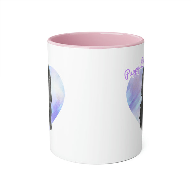 Puppy Love Accent Mugs, 11oz