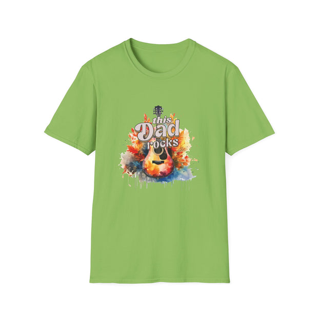 This Dad Rocks Unisex Softstyle T-Shirt