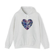 Heart Butterfly Unisex Heavy Blend™ Hooded Sweatshirt