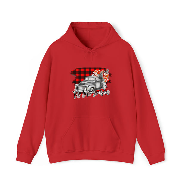 Christmas truck Unisex Heavy Blend™ Hooded Sweatshirt