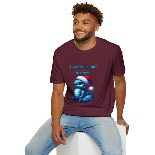 Christmas dragon Unisex Softstyle T-Shirt
