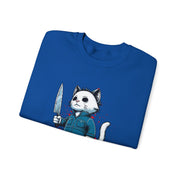 Horror Movie Cats Unisex Heavy Blend™ Crewneck Sweatshirt