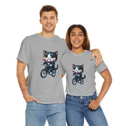 Horror Movie Cats Unisex Heavy Cotton Tee