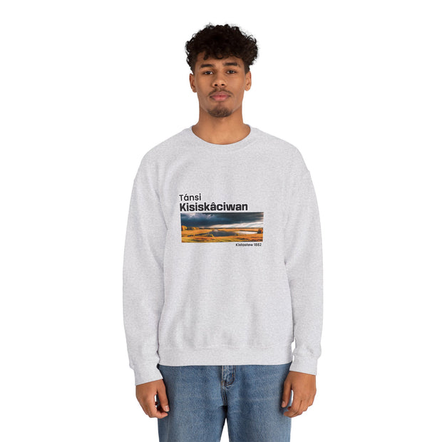 Tánsi Cree Saskatchewan Unisex Heavy Blend™ Crewneck Sweatshirt