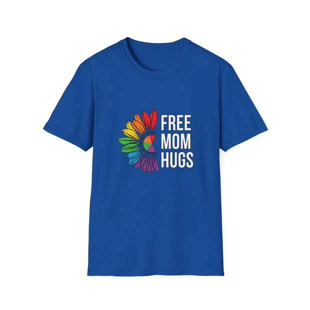 Pride Mom Hugs Unisex Softstyle T-Shirt