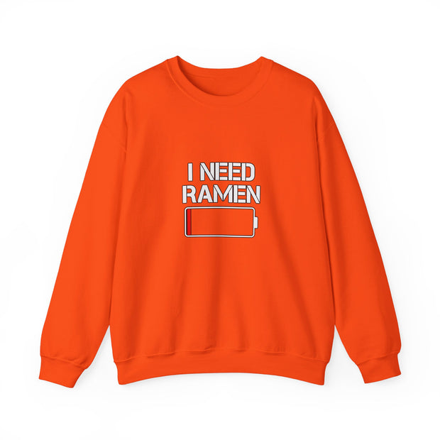 I Need Ramen Unisex Heavy Blend™ Crewneck Sweatshirt