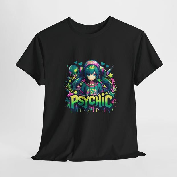 Graffiti Anime Girls Unisex Heavy Cotton Tee