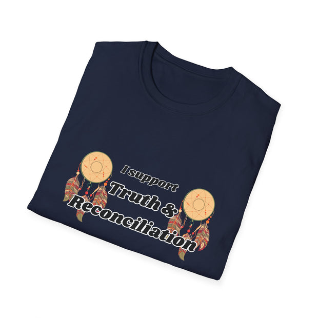 I Support Truth & Reconciliation Unisex Softstyle T-Shirt