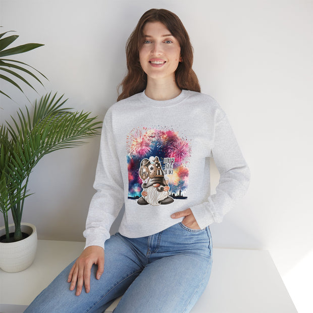 Gnome New Year Unisex Heavy Blend™ Crewneck Sweatshirt