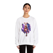 Anime Female Demon Unisex Heavy Blend™ Crewneck Sweatshirt