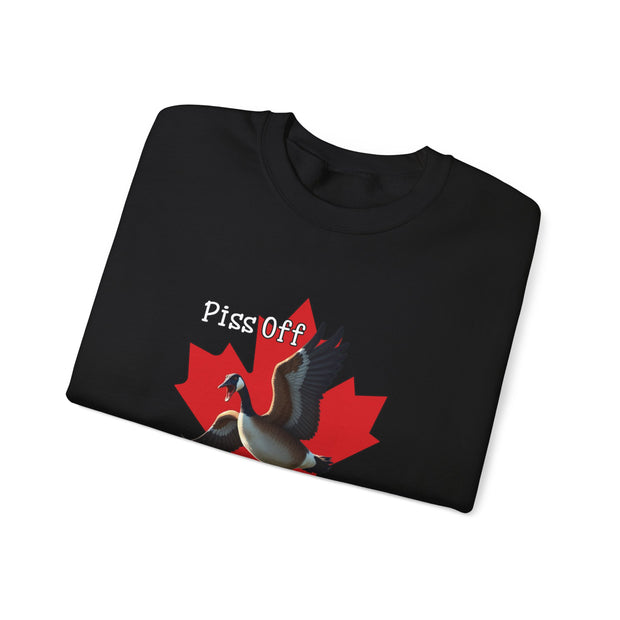 Funny Canada Goose Sweatshirt - 'Piss Off Dirty Don' Unisex Crewneck