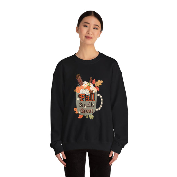 Fall Smells Great Unisex Heavy Blend™ Crewneck Sweatshirt
