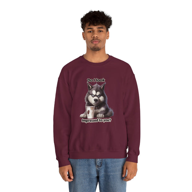 Grumpy Dog Unisex Heavy Blend™ Crewneck Sweatshirt