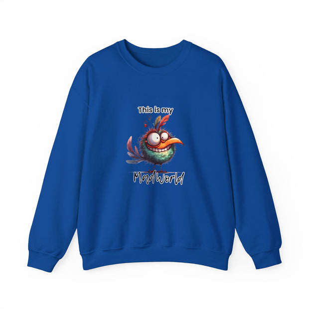 This is My Mad World Unisex Heavy Blend™ Crewneck Sweatshirt