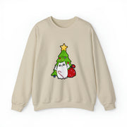 Christmas cat Unisex Heavy Blend™ Crewneck Sweatshirt