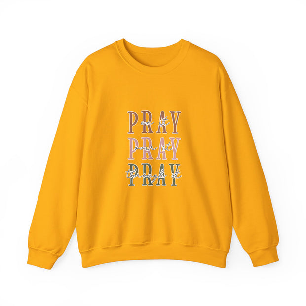 Pray Unisex Heavy Blend™ Crewneck Sweatshirt