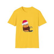 Christmas Cat Unisex Softstyle T-Shirt