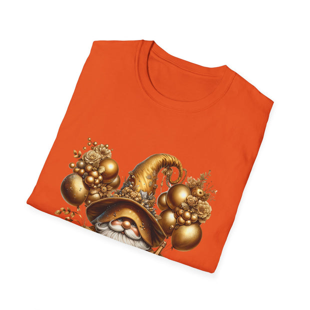 New Year Gnome Unisex Softstyle T-Shirt