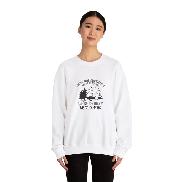 Camping Drunks Unisex Heavy Blend™ Crewneck Sweatshirt
