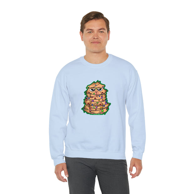 Christmas cat Unisex Heavy Blend™ Crewneck Sweatshirt
