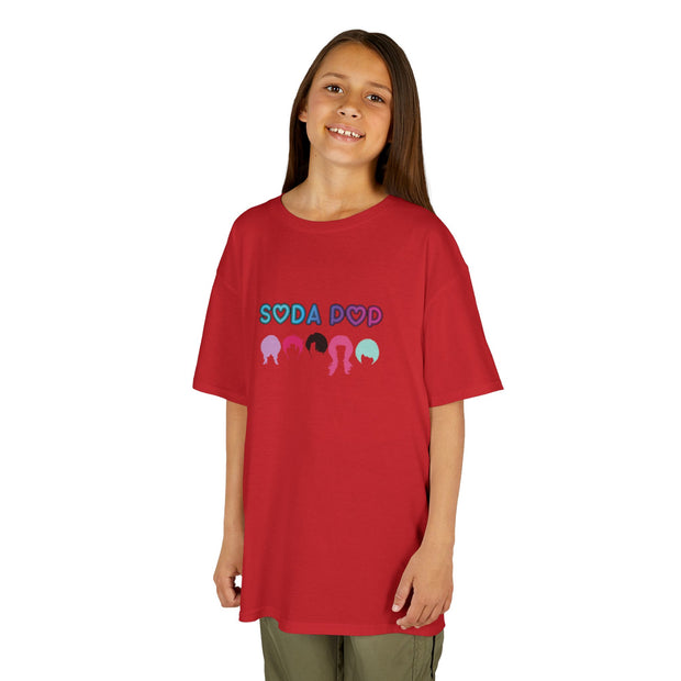 Cute Kids Soda Pop Cotton Tee , Kids Birthday Gift, Summer T-Shirt, Playful Graphic Tee, Party Outfit