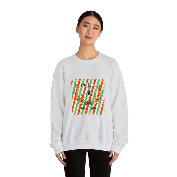 Reindeer Unisex Heavy Blend™ Crewneck Sweatshirt