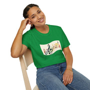 Musical Notes Unisex Softstyle T-Shirt