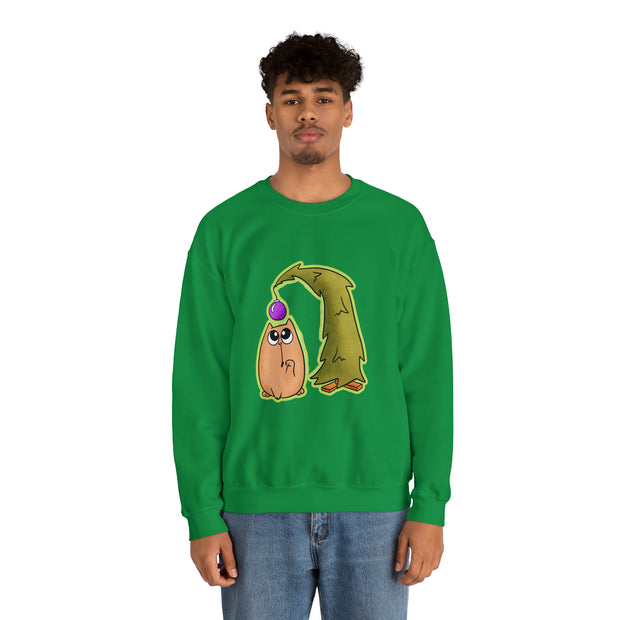 Christmas cat Unisex Heavy Blend™ Crewneck Sweatshirt