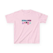 Cute Kids Soda Pop Cotton Tee , Kids Birthday Gift, Summer T-Shirt, Playful Graphic Tee, Party Outfit