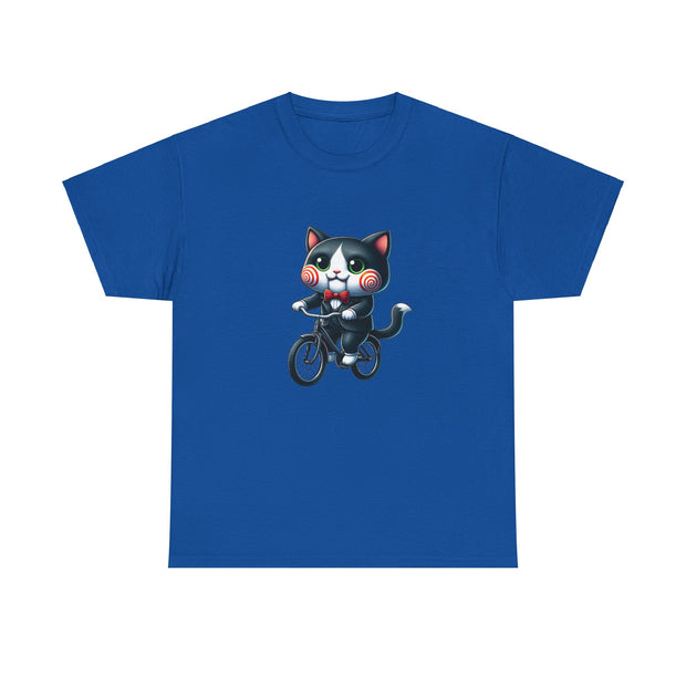 Horror Movie Cats Unisex Heavy Cotton Tee