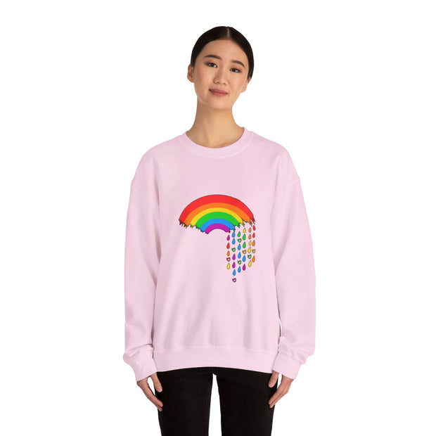 Raining Pride Unisex Heavy Blend™ Crewneck Sweatshirt