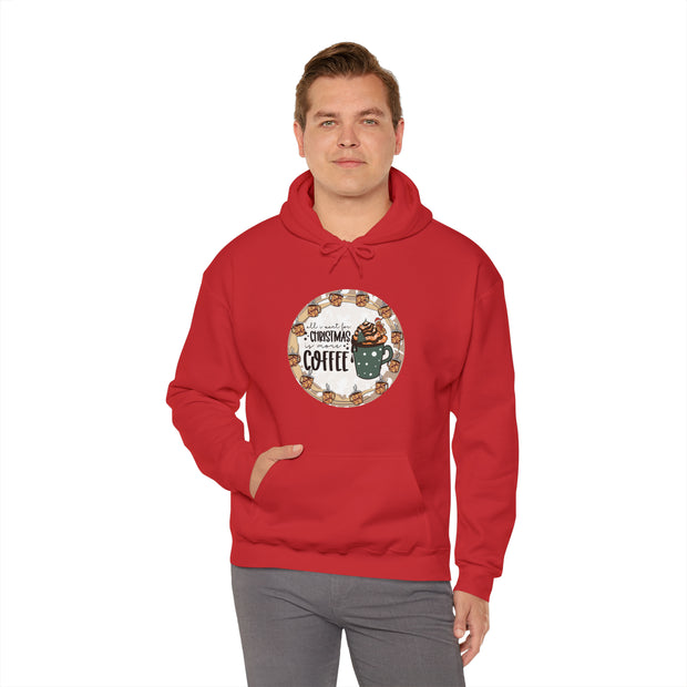 Christmas Coffee Unisex Heavy Blend™ Hooded Sweatshirt