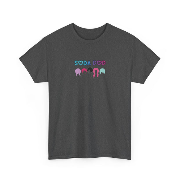 Soda Pop Unisex Heavy Cotton Tee, Casual Wear, Gift for Friends, Fun Summer T-Shirt, Graphic Shirt for Parties, Trendy Everyday Tee