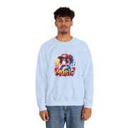 Graffiti Anime Girls Unisex Heavy Blend™ Crewneck Sweatshirt