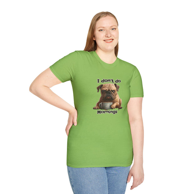Grumpy Dog Unisex Softstyle T-Shirt