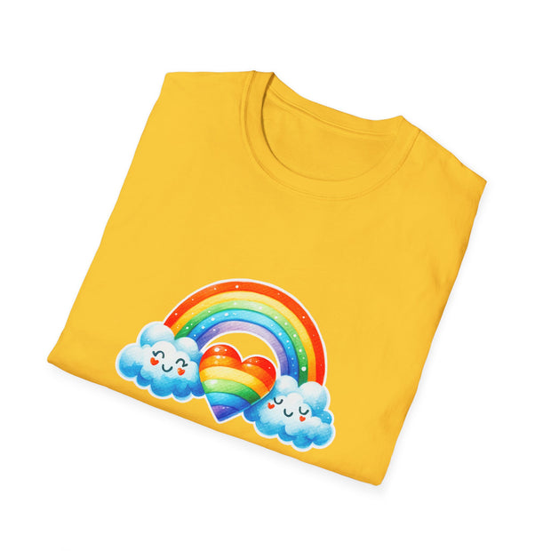 Rainbow Love Unisex Softstyle T-Shirt