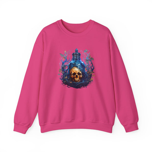 Bottled Skull Unisex Heavy Blend™ Crewneck Sweatshirt