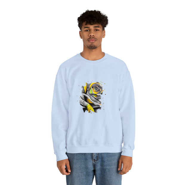 Rose Unisex Heavy Blend™ Crewneck Sweatshirt