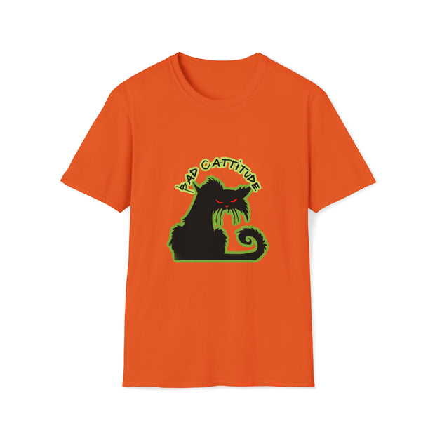 Bad Cattitude Unisex Softstyle T-Shirt