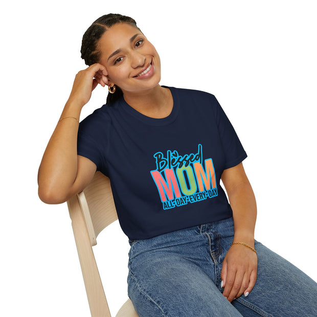 Blessed Mom Unisex Softstyle T-Shirt