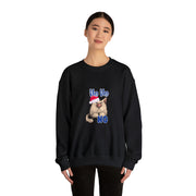 Christmas cat Unisex Heavy Blend™ Crewneck Sweatshirt