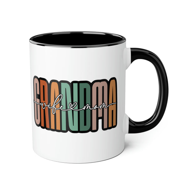 Grandma Accent Mugs, 11oz