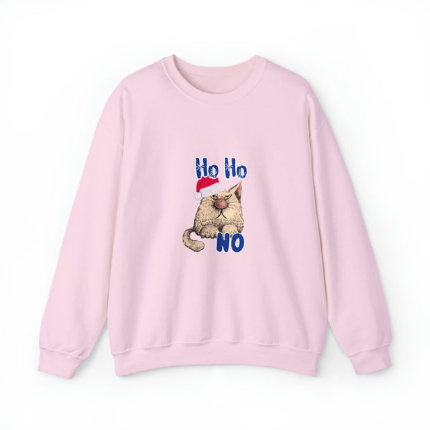 Christmas cat Unisex Heavy Blend™ Crewneck Sweatshirt