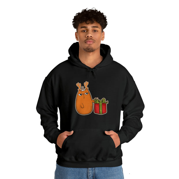Christmas cat Unisex Heavy Blend™ Hooded Sweatshirt