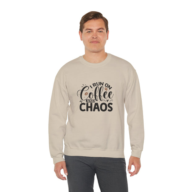 Coffee and Chaos Unisex Heavy Blend™ Crewneck Sweatshirt