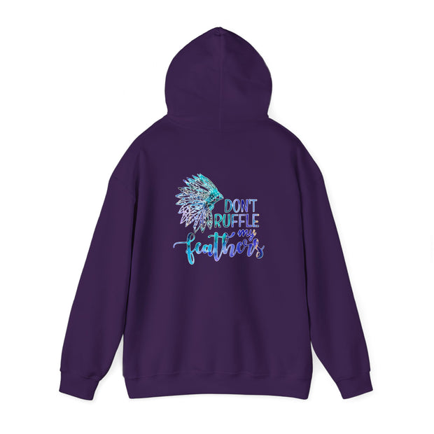 Don’t Ruffle My Feathers Unisex Heavy Blend™ Hooded Sweatshirt