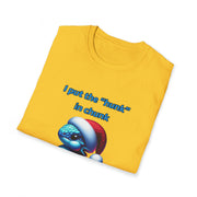 Christmas dragon Unisex Softstyle T-Shirt