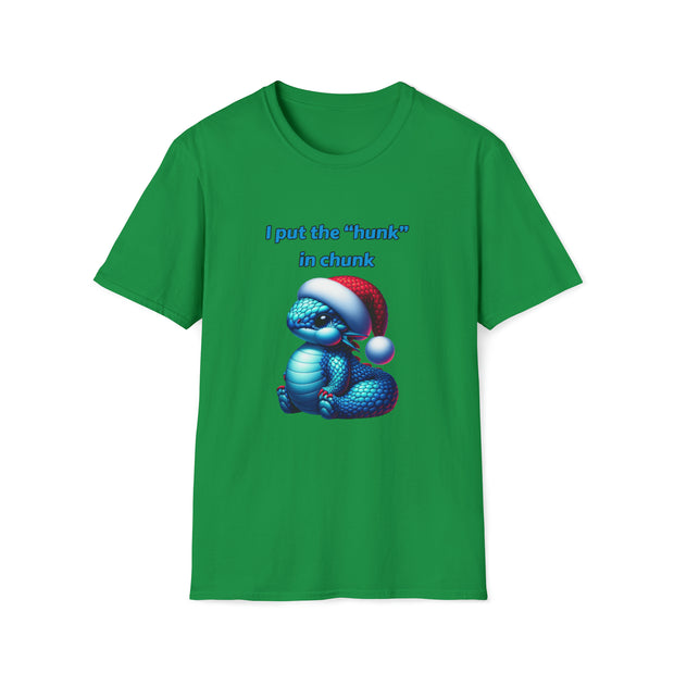 Christmas dragon Unisex Softstyle T-Shirt