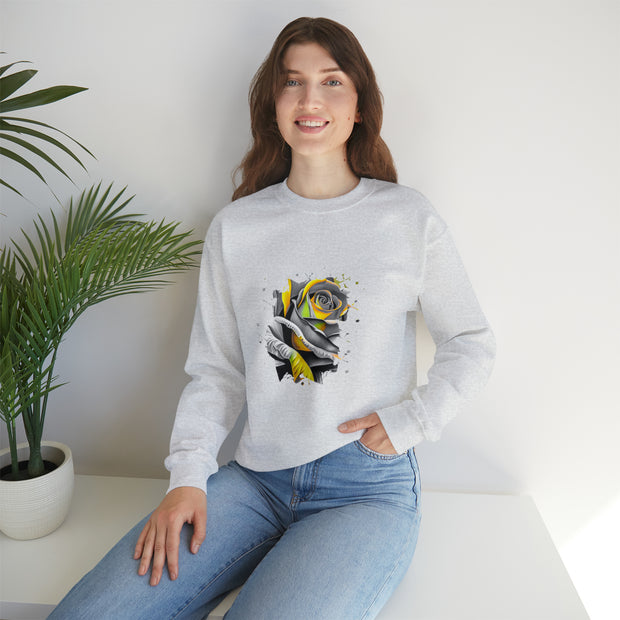 Rose Unisex Heavy Blend™ Crewneck Sweatshirt